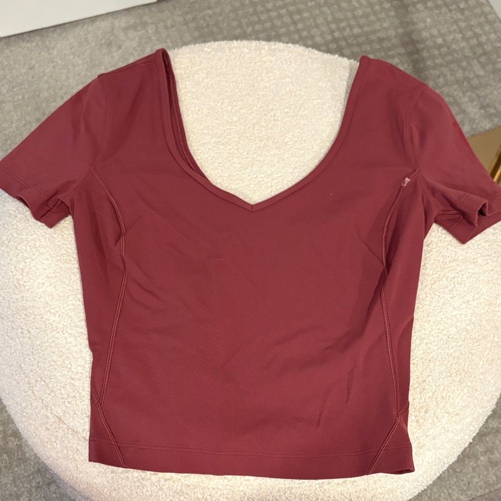 Lululemon V Neck Shirt